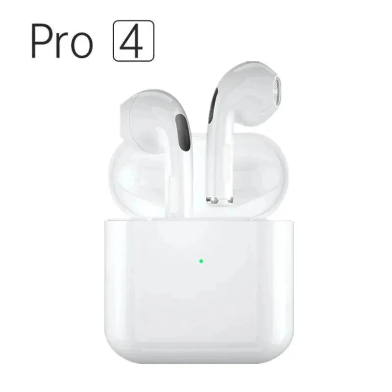 Air Pro4 Original Wireless Earphones Dual In Ear Headphones Ultra Long Standby Running Bass Sport Earburd Music Headset with Mic