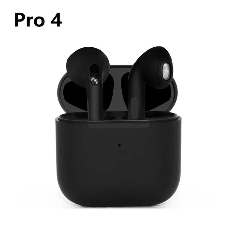 Air Pro4 Original Wireless Earphones Dual In Ear Headphones Ultra Long Standby Running Bass Sport Earburd Music Headset with Mic